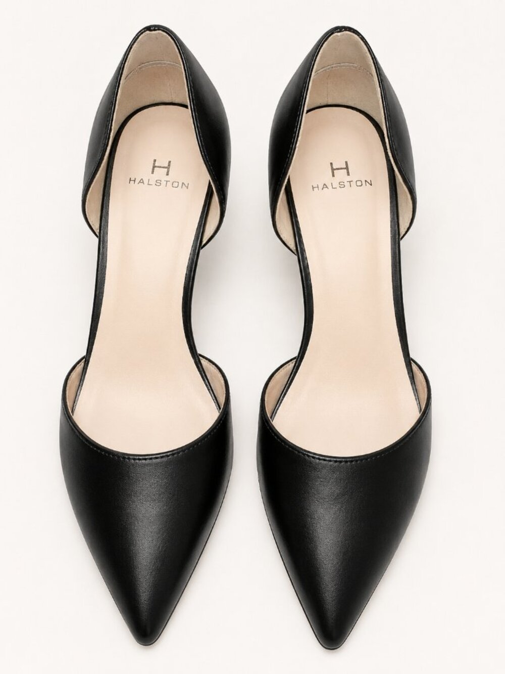 H Halston Bali Pointed Pumps Heels Size 7.5 M Women's